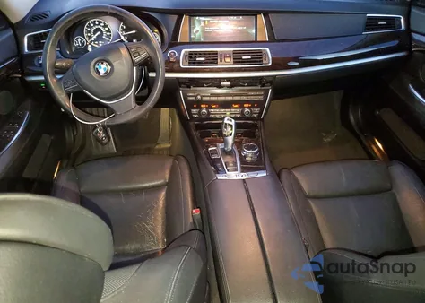2014 BMW 550 Igt из США, поврежденный, VIN WBA5M6C55ED085936